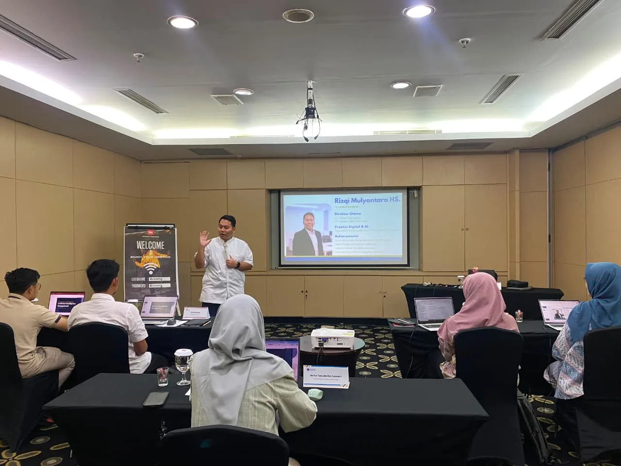Pelatihan Artificial Intelligence Management – Bank Indonesia, Danpen UMM & PT Riau Petroleum Mahato