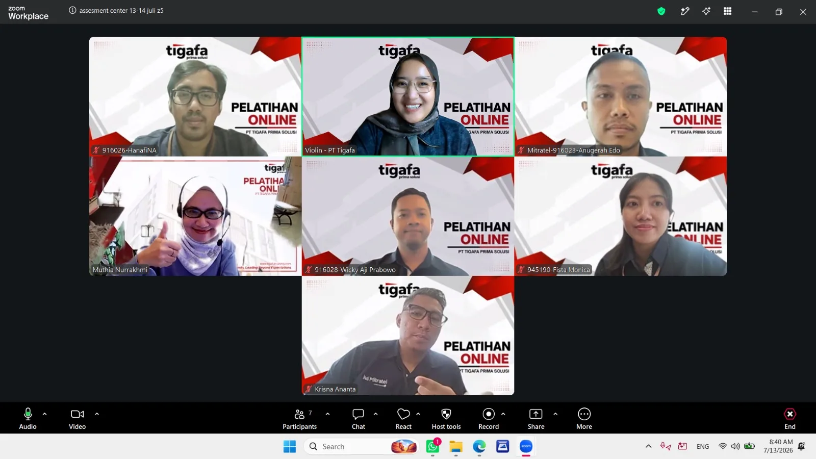 Pelatihan Assessment Center PT Dayamitra Telekomunikasi Tbk Batch 1