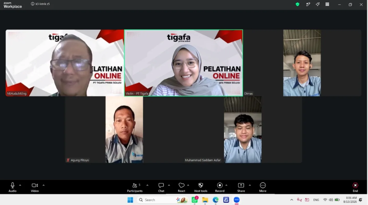 Pelatihan Teknisi K3 Listrik – PT Bumi Daya Plaza